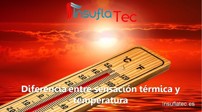 Diferencia entre sensación térmica y temperatura