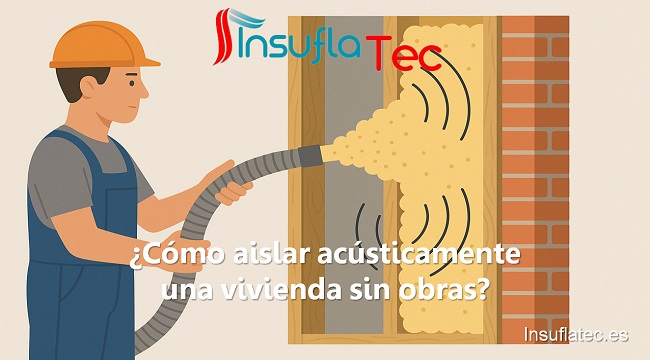 Cómo aislar acústicamente una vivienda sin obras