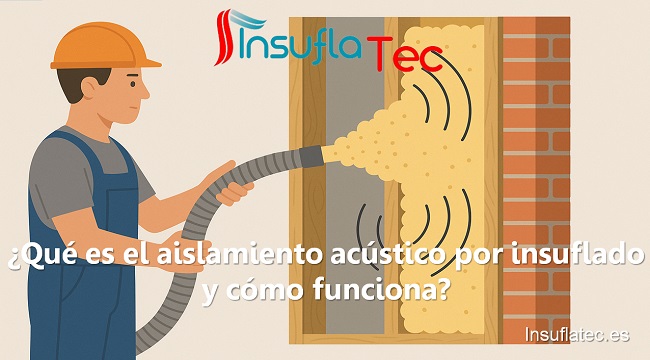 Qué es el aislamiento acústico por insuflado y cómo funciona