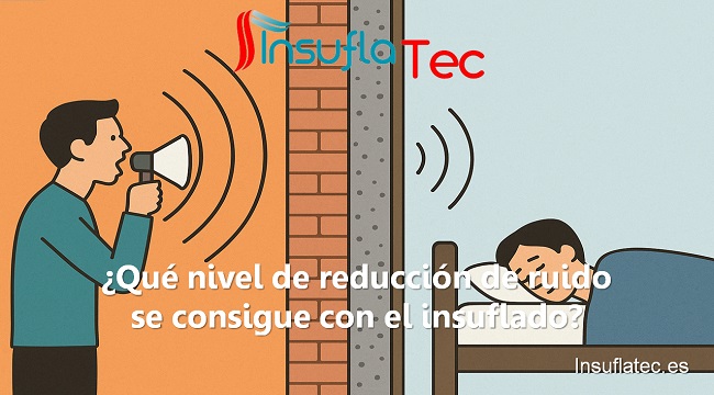 Qué nivel de reducción de ruido se consigue con el insuflado