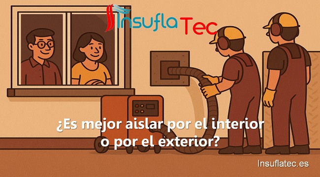 Es mejor aislar por el interior o por el exterior