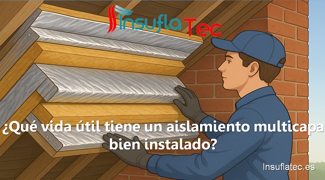 Qué vida útil tiene un aislamiento multicapa bien instalado