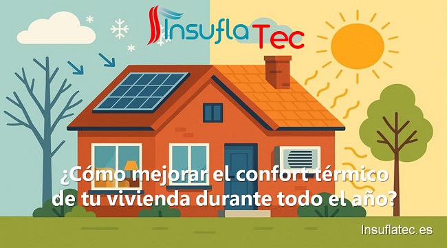 Cómo mejorar el confort térmico de tu vivienda durante todo el año