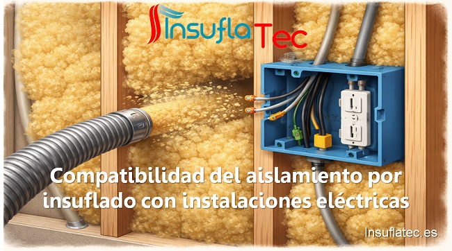 Compatibilidad del aislamiento por insuflado con instalaciones eléctricas