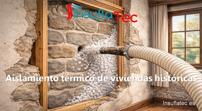 aislamiento térmico de viviendas históricas