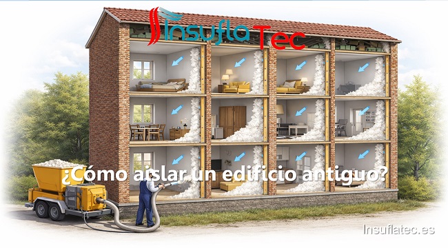 como aislar un edificio antiguo