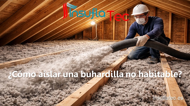 cómo aislar una buhardilla no habitable