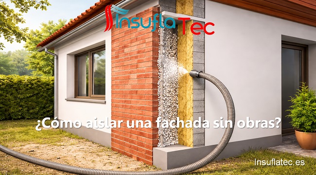 cómo aislar una fachada sin obras