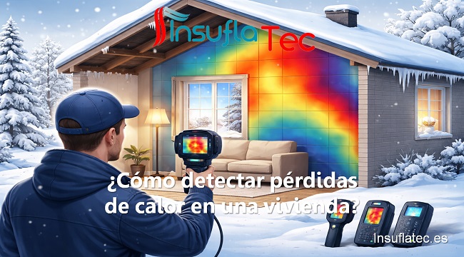 cómo detectar pérdidas de calor en una vivienda