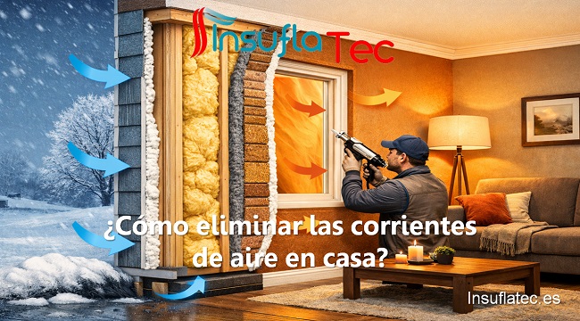 cómo eliminar las corrientes de aire en casa