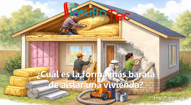 cual es la forma más barata de aislar una vivienda
