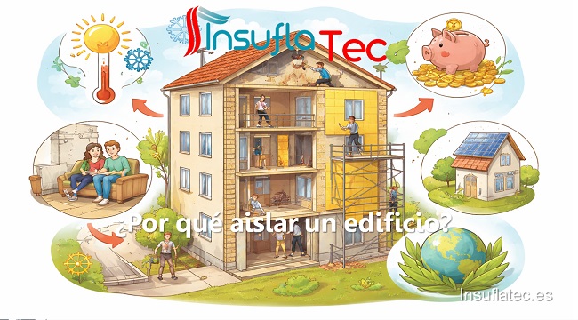 por qué aislar un edificio