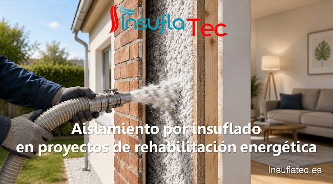 Aislamiento por insuflado en proyectos de rehabilitación energética