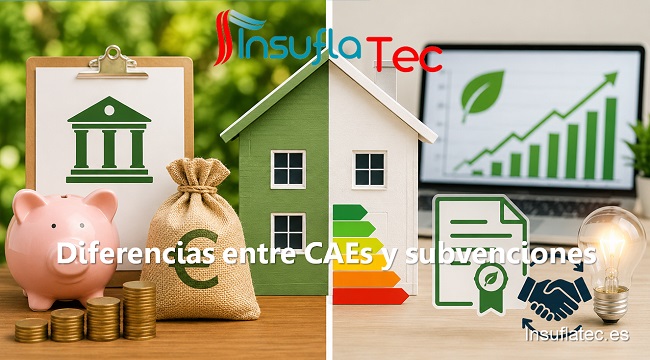 Diferencias entre CAEs y subvenciones