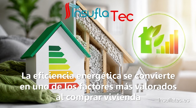La eficiencia energética se convierte en uno de los factores más valorados al comprar vivienda