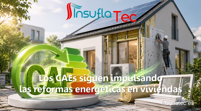 Los CAEs siguen impulsando las reformas energéticas en viviendas