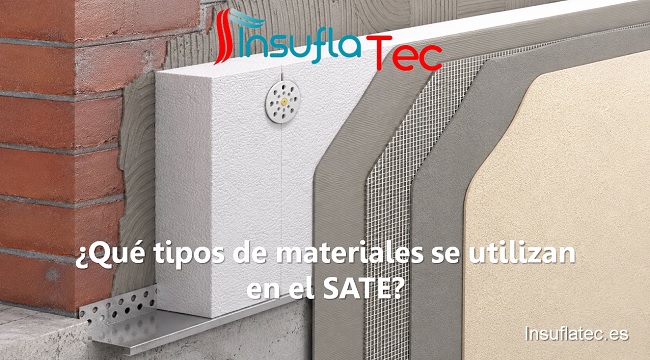 Qué tipos de materiales se utilizan en el SATE