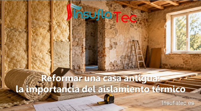 Reformar una casa antigua la importancia del aislamiento térmico