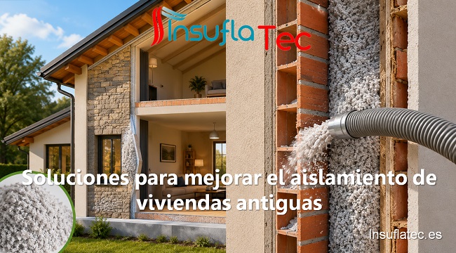 Soluciones para mejorar el aislamiento de viviendas antiguas