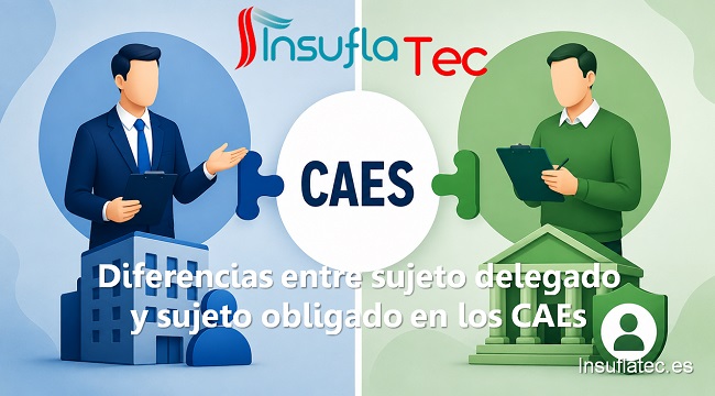 diferencias entre sujeto delegado y sujeto obligado en los CAEs