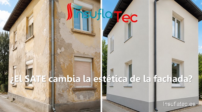 el SATE cambia la estética de la fachada