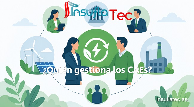 quien gestiona los CAEs