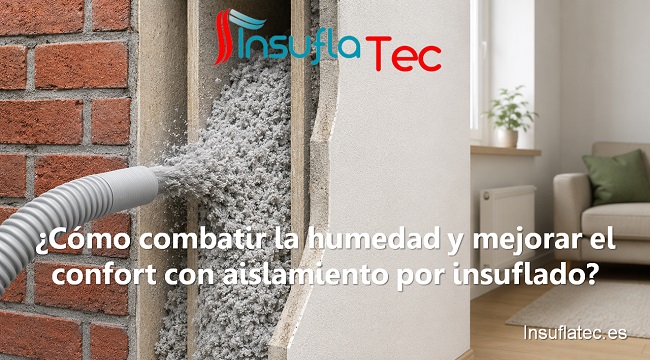 Cómo combatir la humedad y mejorar el confort con aislamiento por insuflado