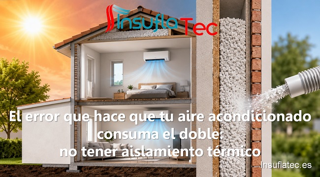 El error que hace que tu aire acondicionado consuma el doble no tener aislamiento térmico