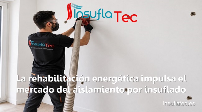 La rehabilitación energética impulsa el mercado del aislamiento por insuflado