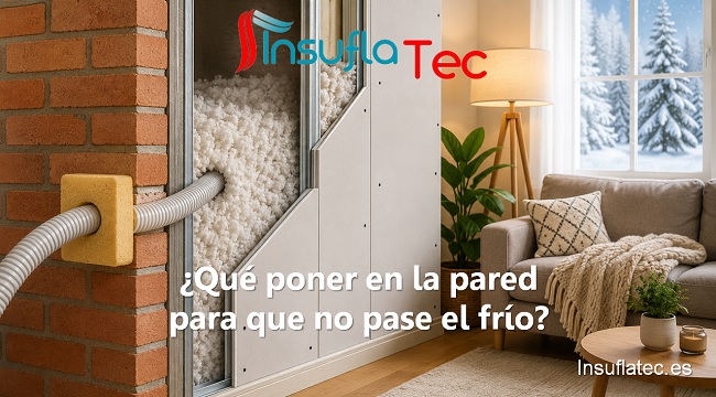Qué poner en la pared para que no pase el frío