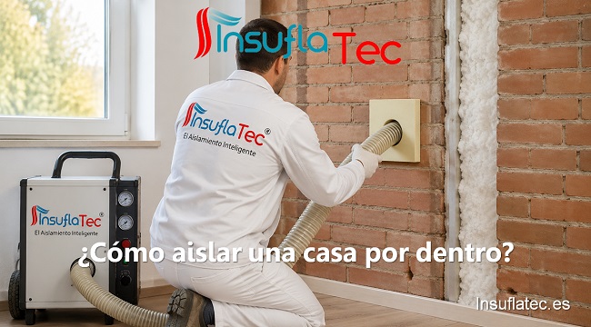 cómo aislar una casa por dentro