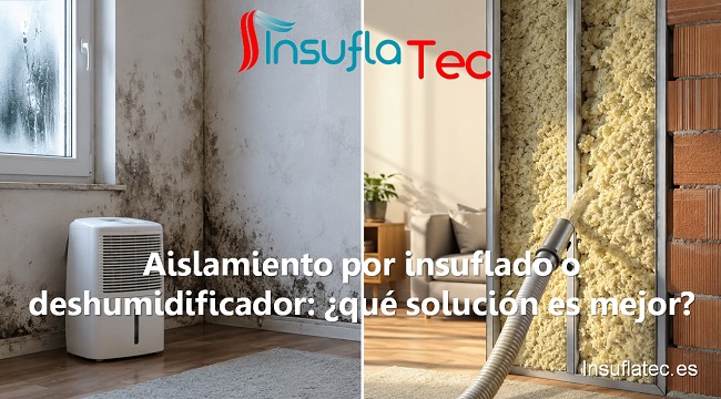 qué es mejor el aislamiento por insuflado o un deshumidificador