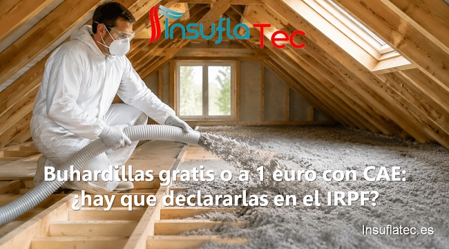 hay que declarar en el IRPF las buhardillas gratis o a 1 euro